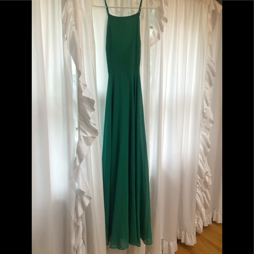 Lulu Green mythical kind of love dress